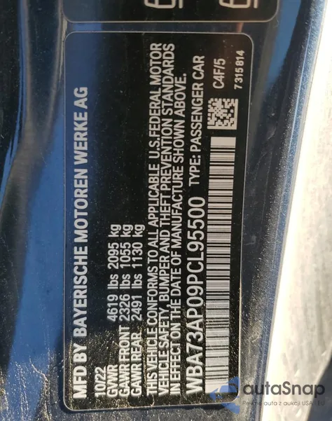 WBA73AP09PCL95500